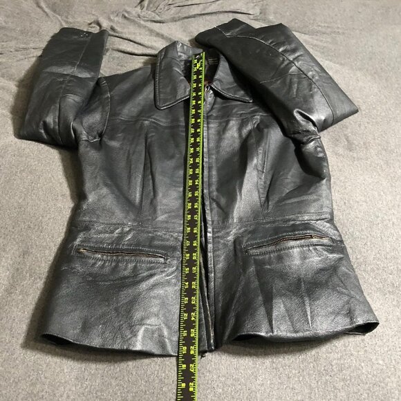 Chaser Black Leather Blazer - Picture 7 of 16